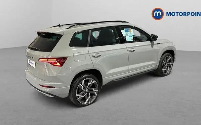 Used Skoda Karoq SportLine 150 HP (110 kW) 2024 Grey SUV