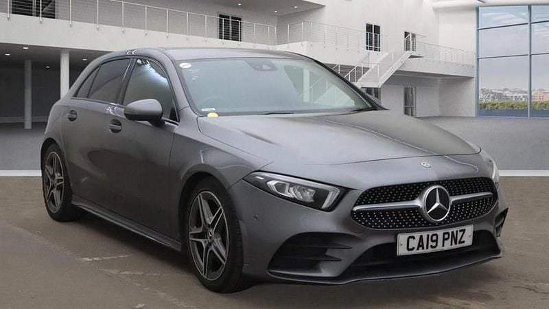 Grey Used 2019 Mercedes A220 AMG Line Premium Hatchback | £15,499 (A bit pricey) - Image 1/4