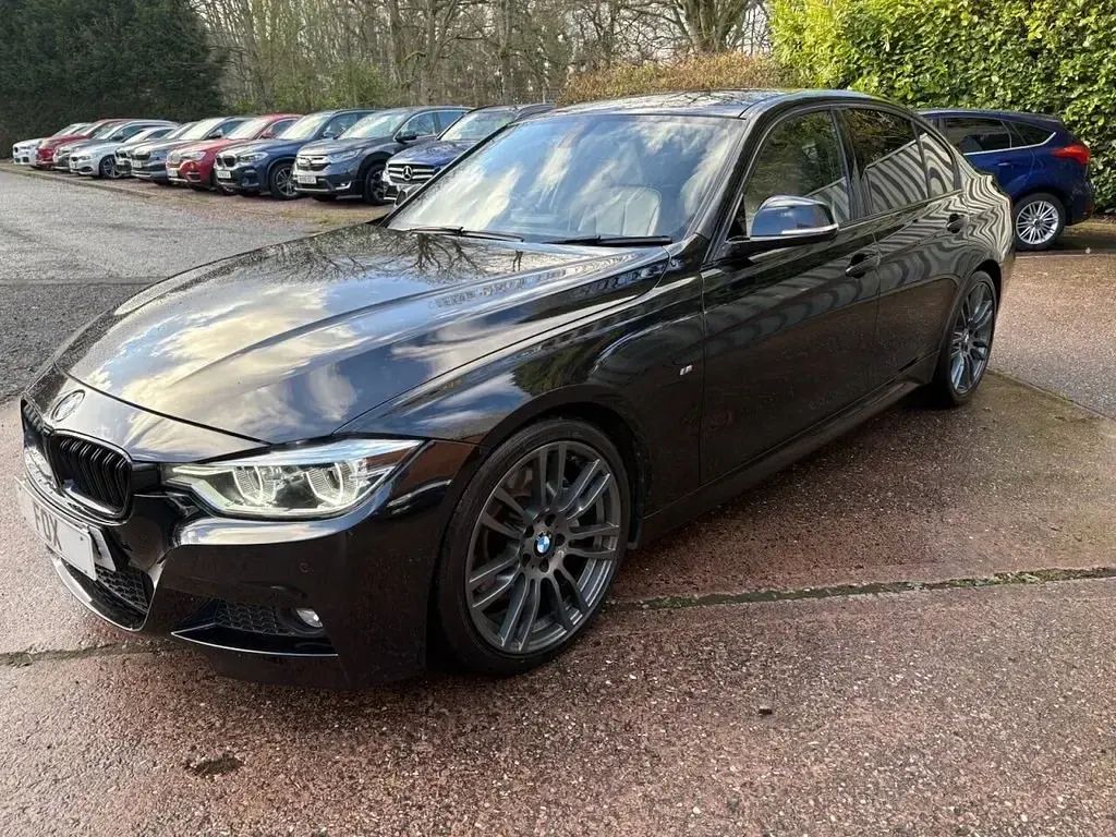 Begagnad BMW 335 M Sport 313 HK (230 kW) 2016 Svart Sedan