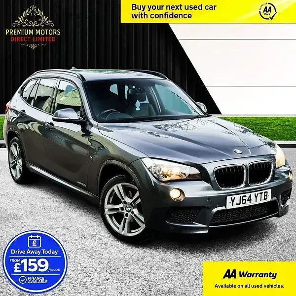 Used BMW X1 M Sport 184 HP (135 kW) 2014 Grey SUV