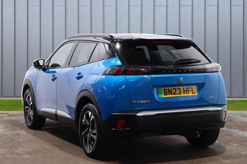 Blue Used 2023 Peugeot e-2008 GT SUV | £16,889 (A bit pricey) - Image 1/4