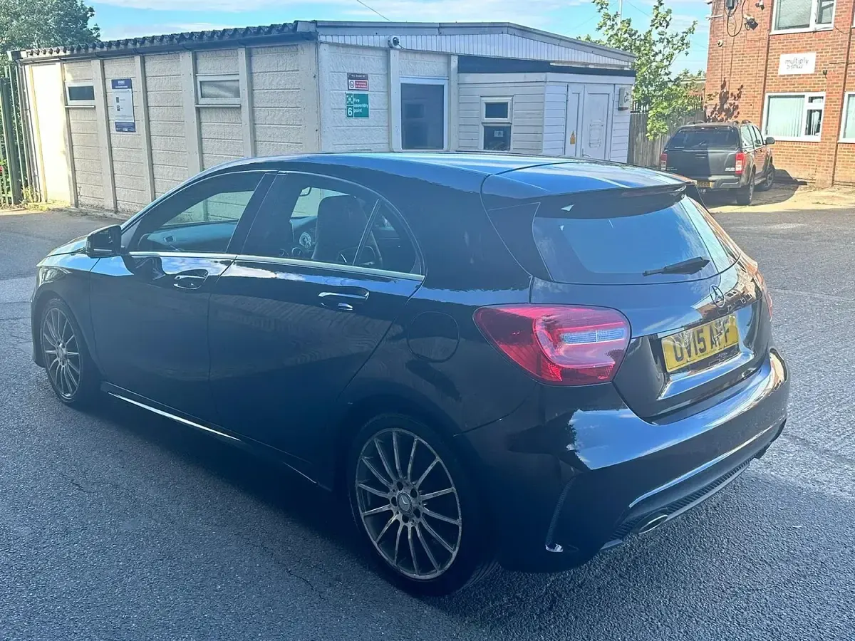 Used Mercedes A220 AMG 170 HP (125 kW) 2015 Black Hatchback