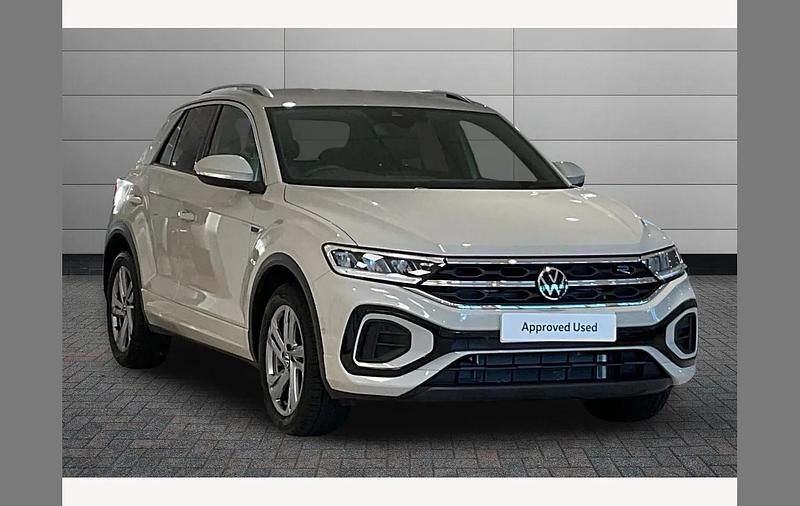 Grey Used 2025 VW T-Roc R-line SUV | £27,280 (Fair price) - Image 1/3