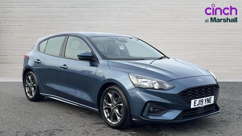 Used Ford Focus ST-Line 125 HP (91 kW) 2019 Blue