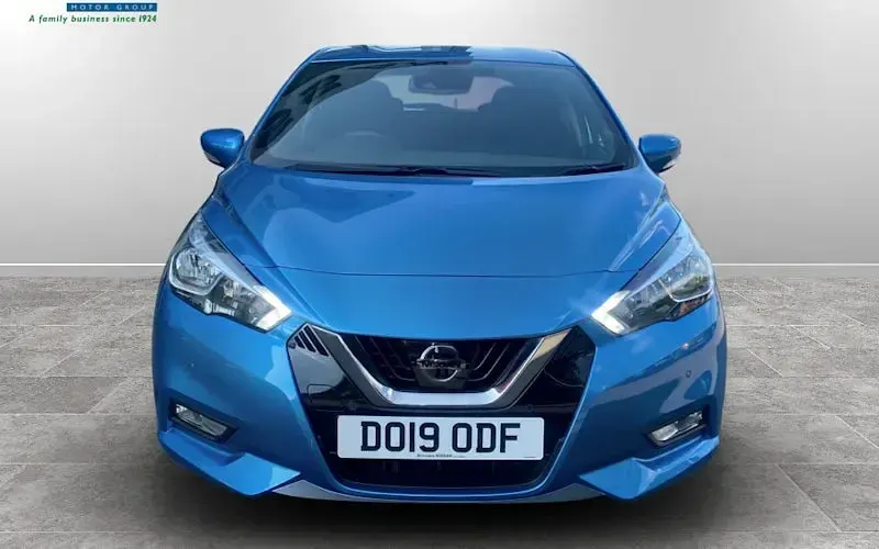 Used Nissan Micra Acenta Limited Edition 90 HP (66 kW) 2018 Blue Hatchback