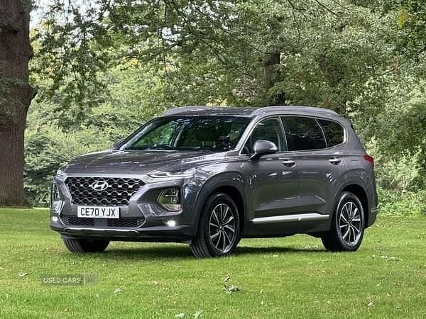 Grey Used 2020 Hyundai Santa Fe Premium SUV | £23,995 (Fair price) - Image 1/4