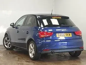 Used Audi A1 Sport 95 HP (69 kW) 2017 Blue Hatchback