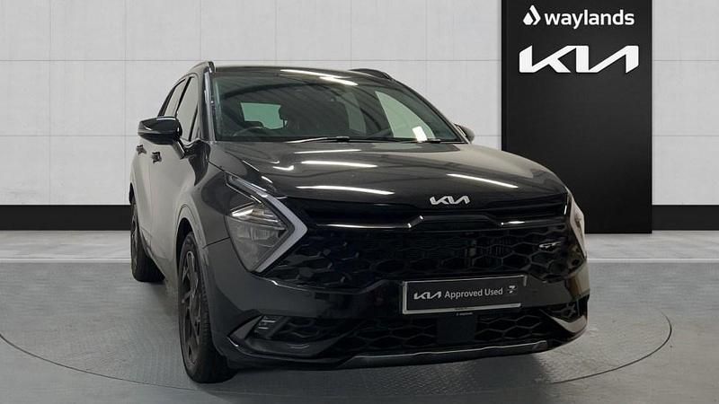 Black Used 2023 Kia Sportage GT-Line SUV | £24,534 (Good price) - Image 1/4