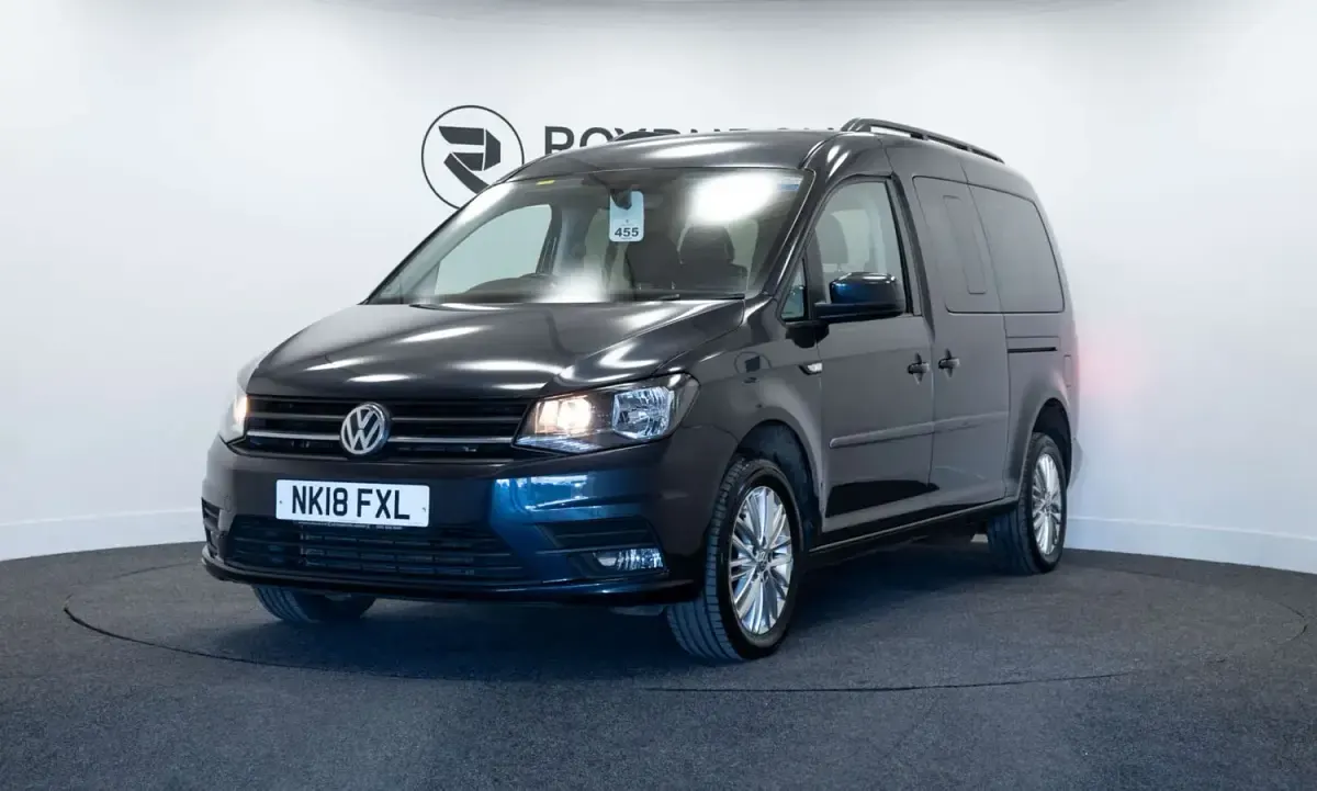 Gebraucht VW Caddy Life 122 PS (89 kW) 2018 Blau Van / Kleinbus