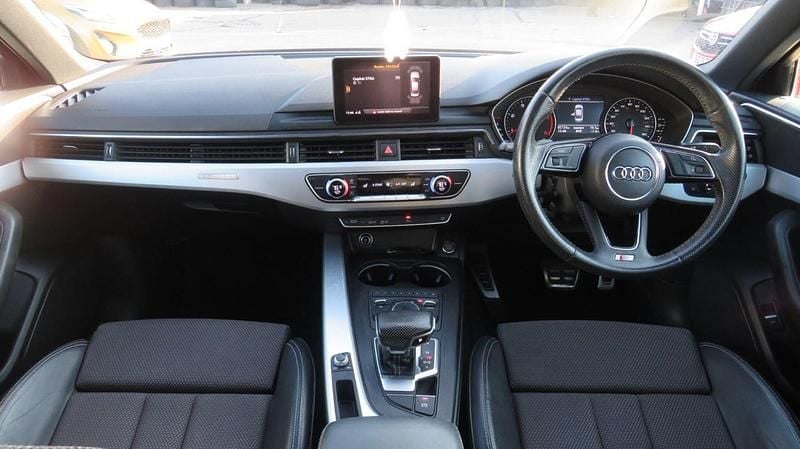 Used Audi A4 S-Line 190 HP (139 kW) 2017 Black Sedan