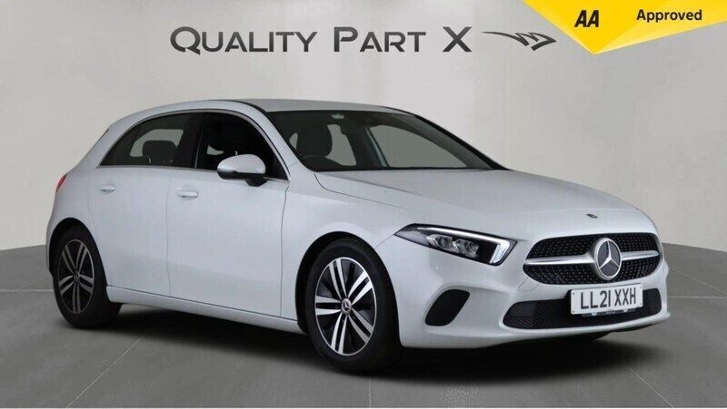 White Used 2021 Mercedes A180 Hatchback | £15,480 (Super price) - Image 1/4