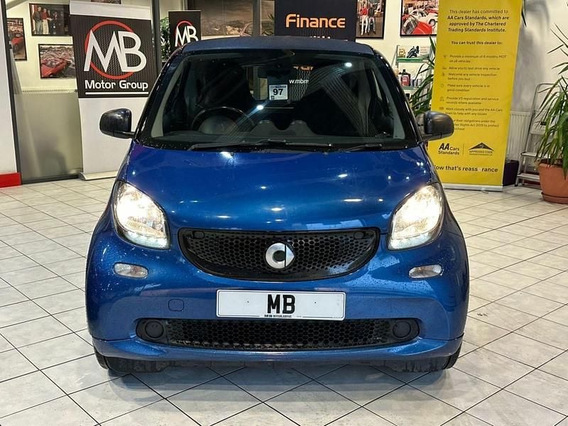 Used Smart ForTwo Coupé Passion 71 HP (52 kW) 2018 Black Coupe
