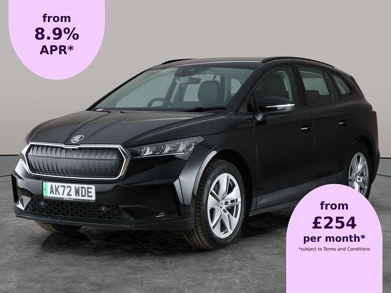 Black Used 2022 Skoda Enyaq iV SUV | £18,041 - Image 1/2