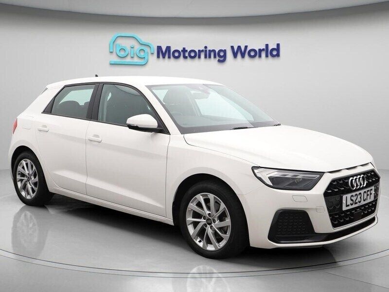 White Used 2023 Audi A1 Sportback Sport Hatchback | £17,500 (Good price) - Image 1/4