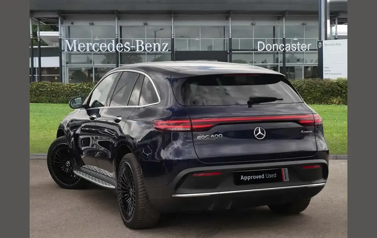 Used Mercedes EQC400 AMG Line Premium Plus 300 kW (408 HP) 2022 Blue SUV