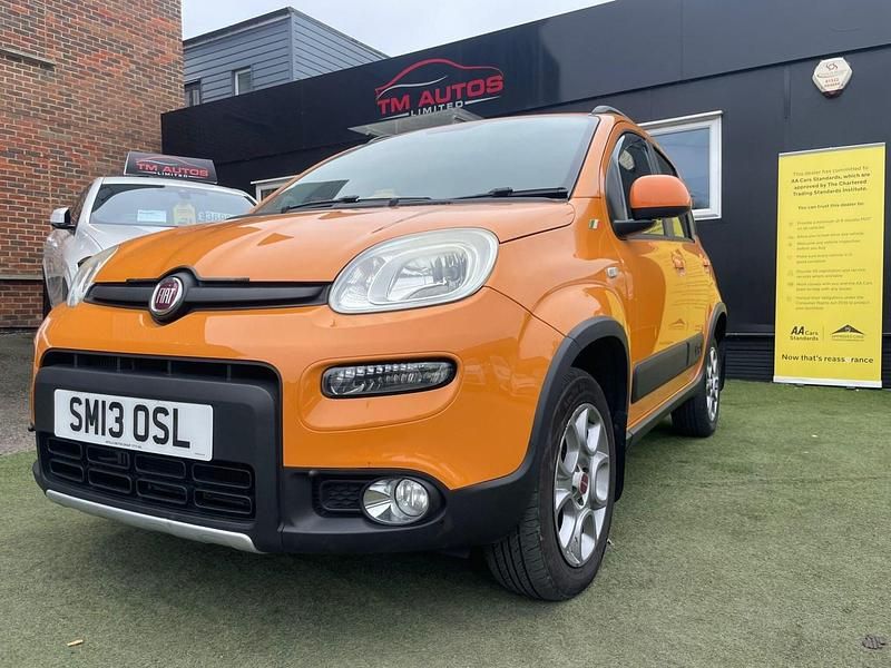 Used Fiat Panda 4x4 75 HP (55 kW) 2013 Orange Hatchback
