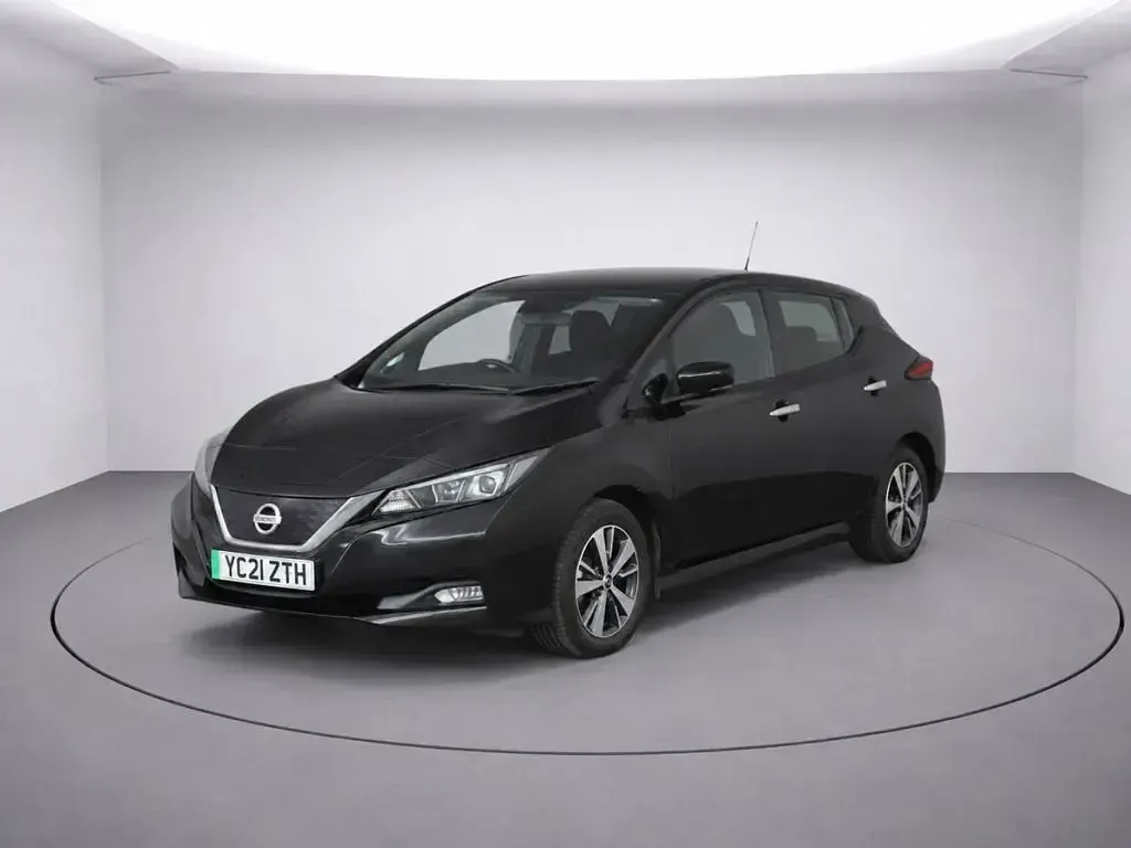 Used Nissan Leaf Acenta 110 kW (150 HP) 2021 Black Hatchback