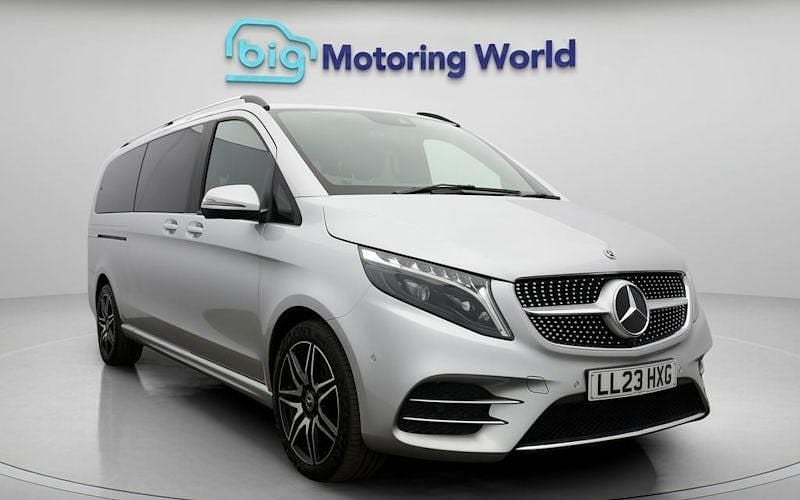 Used 2023 Mercedes V300 AMG line MPV | £62,500 (Good price) - Image 1/4