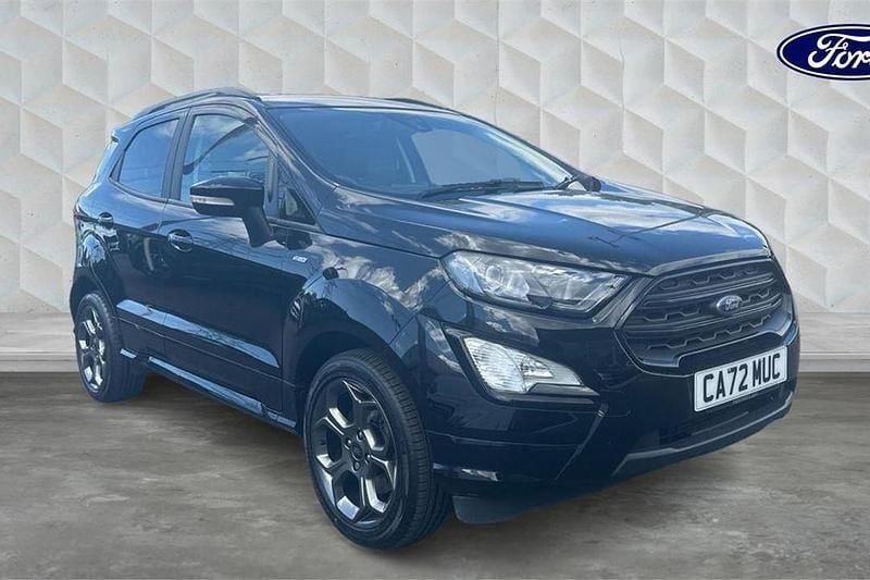 Black Used 2022 Ford Ecosport ST-Line SUV | £13,495 (Fair price) - Image 1/4