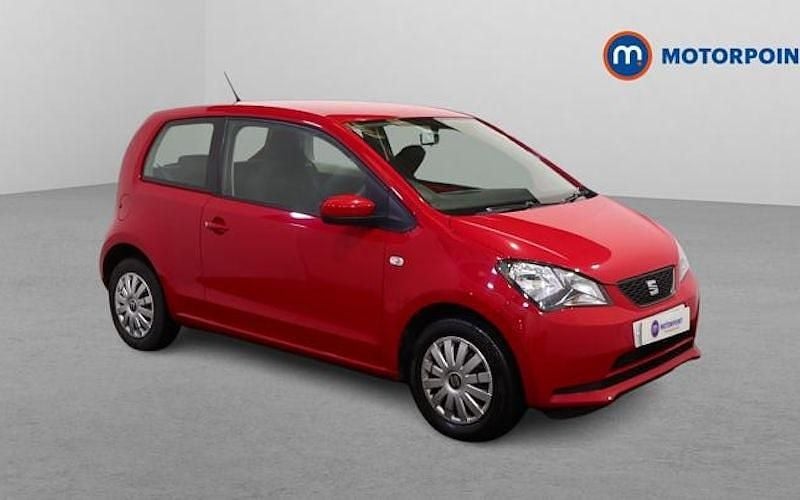 Used Seat Mii SE 60 HP (44 kW) 2017 Red Hatchback
