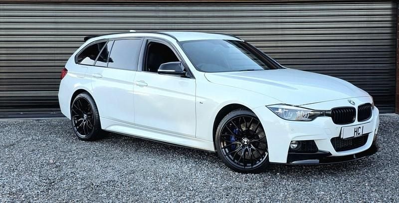 White Used 2018 BMW 335 M Sport Estate | £19,990 (Fair price) - Image 1/4