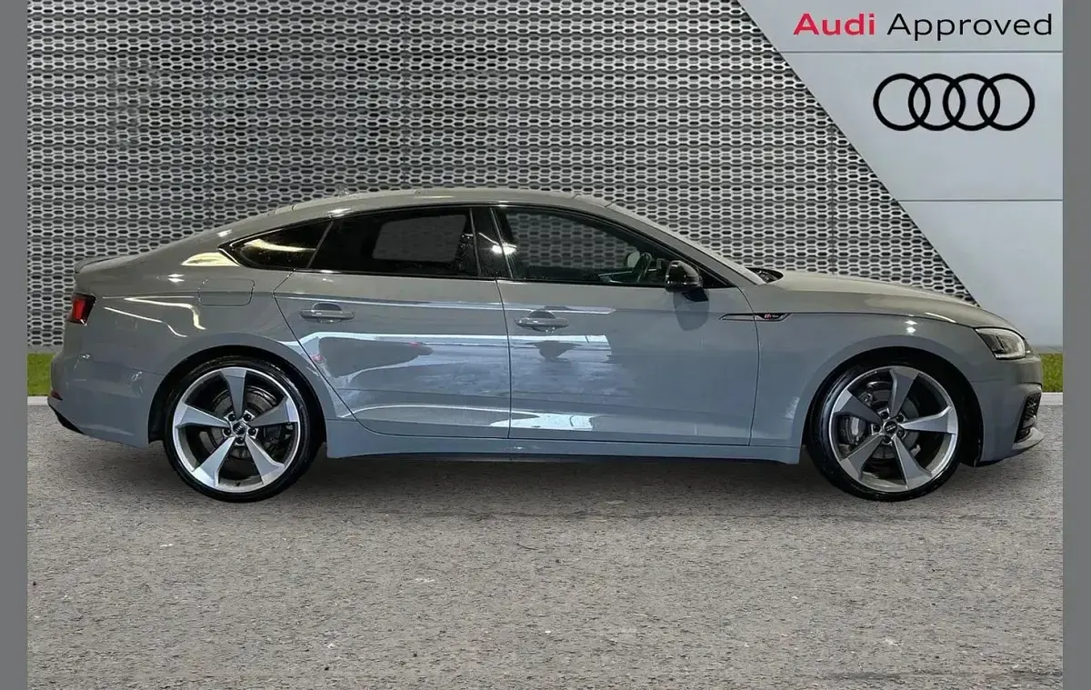 Used Audi A5 Black Edition 187 HP (137 kW) 2020 Grey Coupe