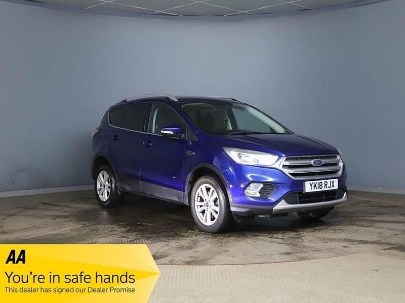 Used Ford Kuga Zetec 182 HP (133 kW) 2018 Blue SUV