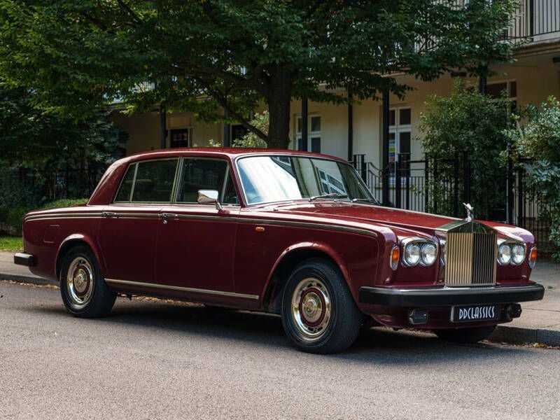 Used Rolls Royce Silver Shadow 200 HP (147 kW) 1978 Red Sedan