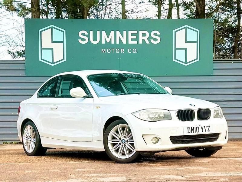 White Used 2010 BMW 120 Coupé Coupe | £1,995 (Fair price) - Image 1/4