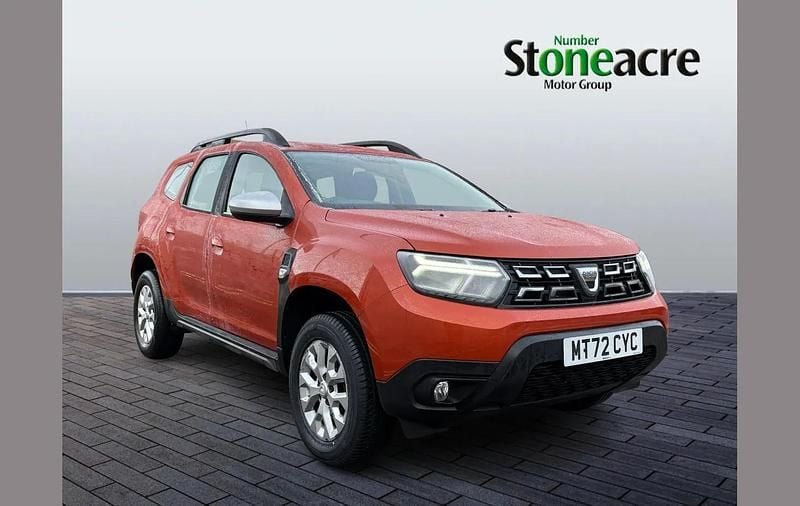 Orange Used 2022 Dacia Duster Comfort SUV | £11,749 (Good price) - Image 1/4