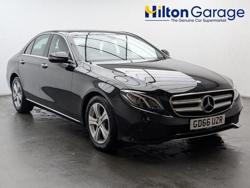 Black Used 2017 Mercedes E220 Premium Sedan | £15,450 (Good price) - Image 1/4