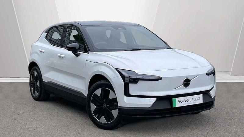 White New 2024 Volvo EX30 Plus SUV | £26,995 (Super price) - Image 1/4