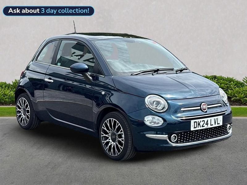 Blue Used 2024 Fiat 500 Hatchback | £13,819 (Expensive) - Image 1/4