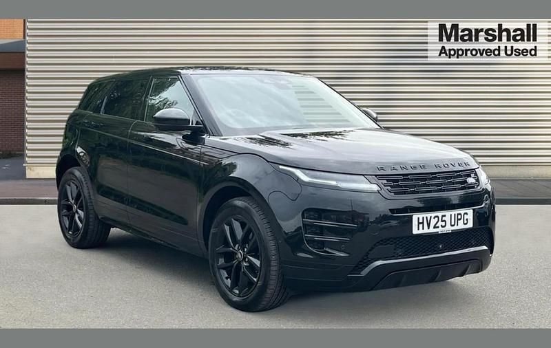 Black Used 2025 Land Rover Range Rover evoque SUV | £41,607 - Image 1/4