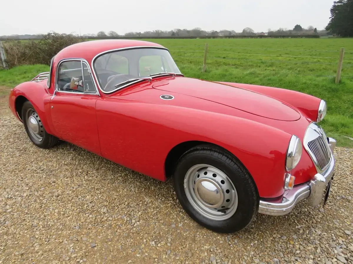 Used MG MGA 1957 Red Coupe