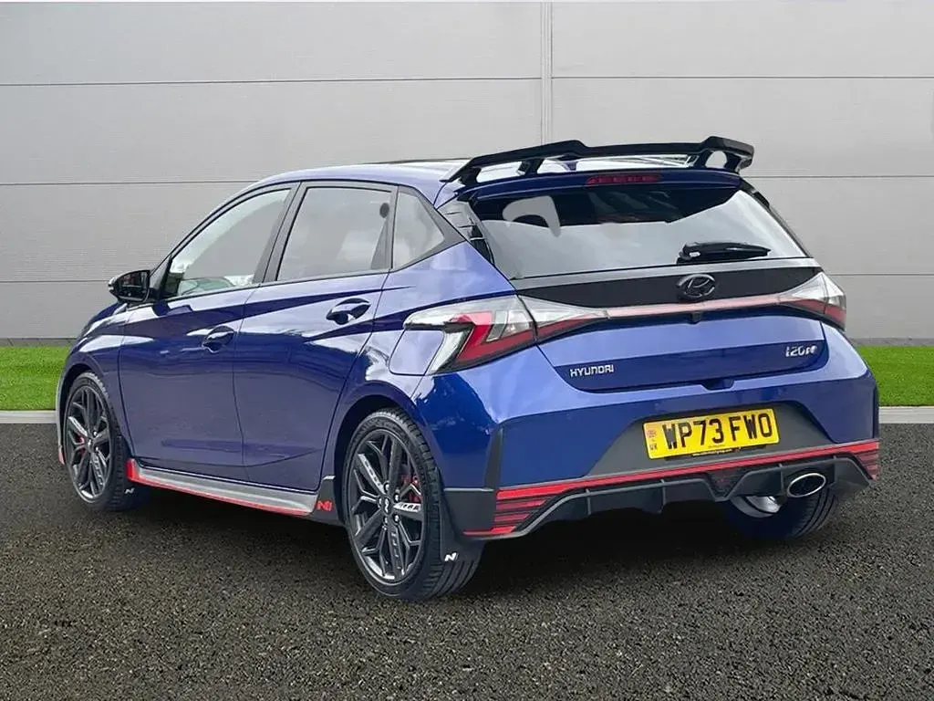 Used Hyundai i20 204 HP (150 kW) 2023 Blue Hatchback