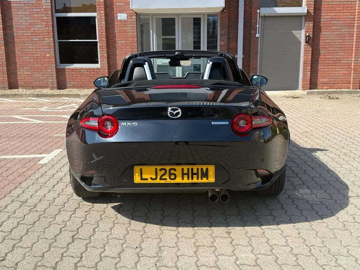 New Mazda MX5 Exclusive-Line 132 HP (97 kW) 2026 Black Cabriolet