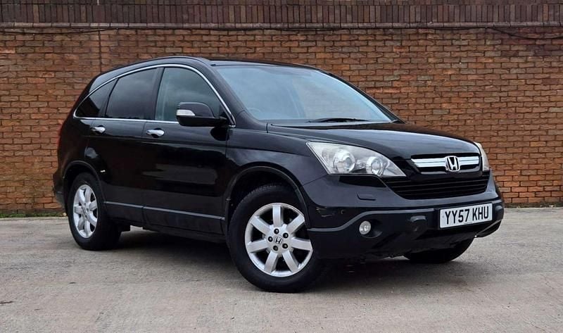 Black Used 2007 Honda CR-V ES SUV | £2,295 (Good price) - Image 1/4