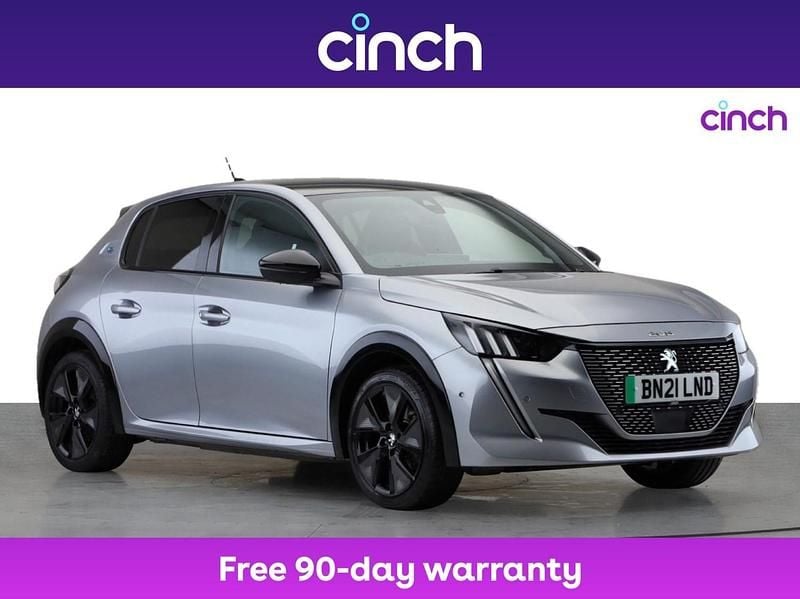 Grey Used 2021 Peugeot e-208 GTi Hatchback | £12,299 (Fair price) - Image 1/3