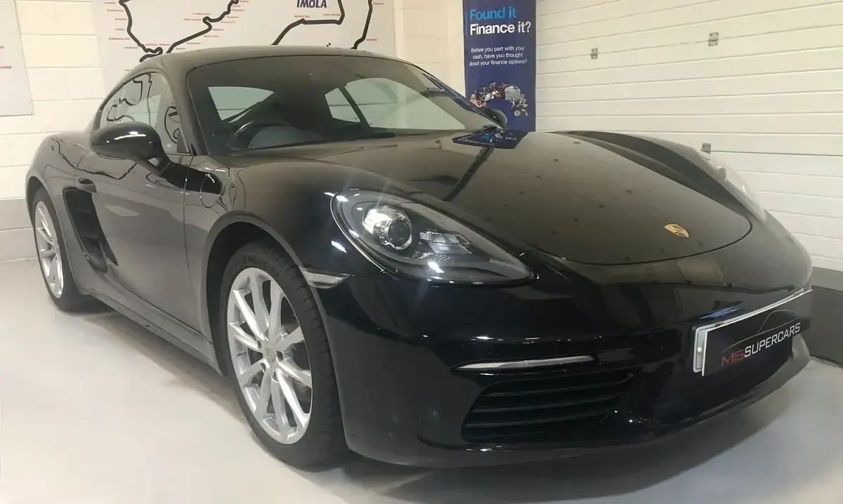Used Porsche 718 Cayman 2017 Black Coupe