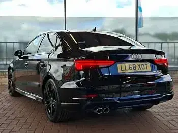 Used Audi A3 Black Edition 150 HP (110 kW) 2019 Black Sedan