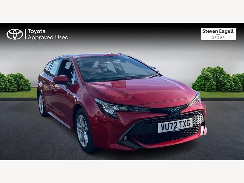 Red Used 2022 Toyota Corolla Estate | £21,299 (Fair price) - Image 1/3