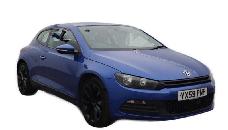 Blue Used 2009 VW Scirocco Coupe | £3,895 (Expensive) - Image 1/4