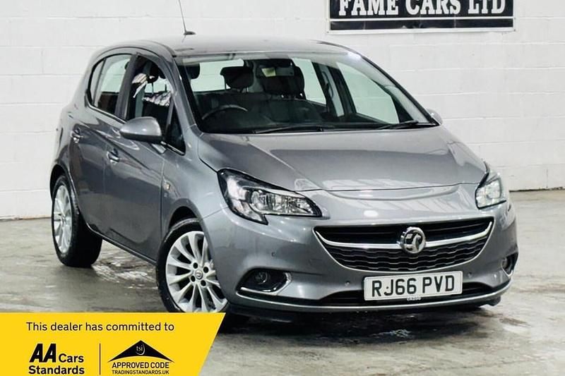 Used Vauxhall Corsa 90 HP (66 kW) 2017 Grey Hatchback
