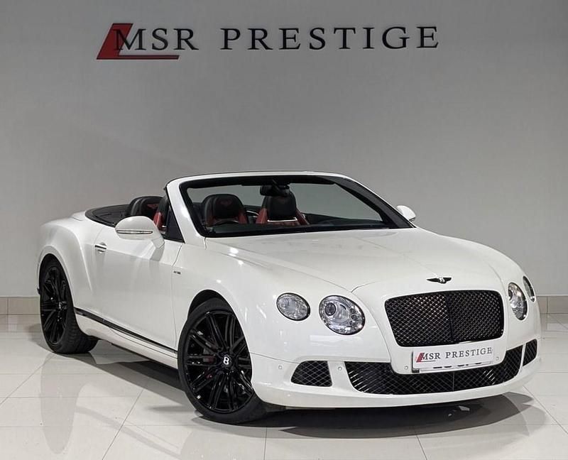 Used Bentley Continental GT Convertible 625 HP (459 kW) 2013 White Cabriolet