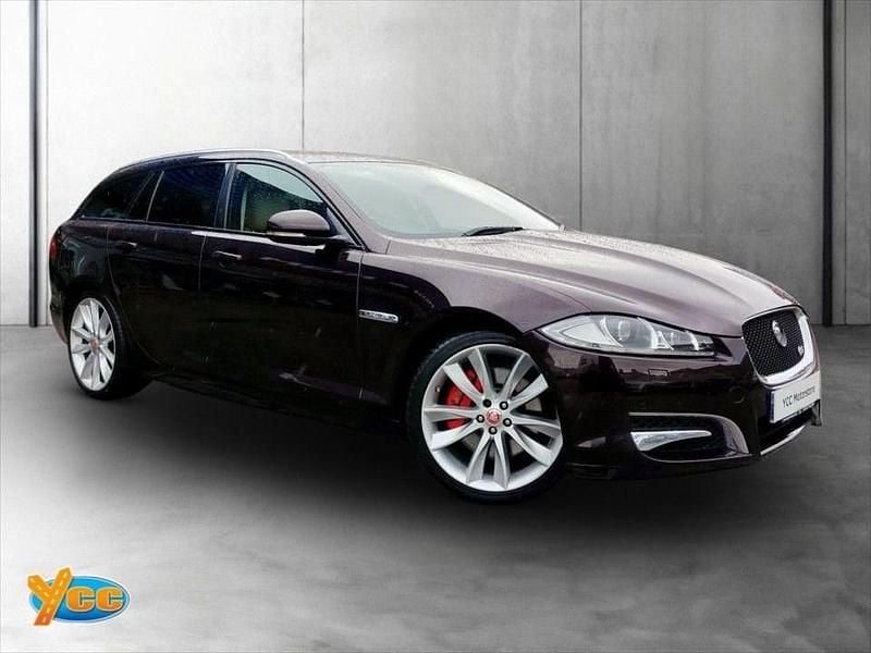 Used Jaguar XF Sportbrake Portfolio 275 HP (202 kW) 2014 Red Estate