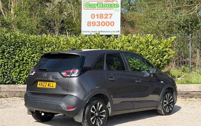 Used Vauxhall Crossland Design Edition 83 HP (61 kW) 2022 Grey SUV