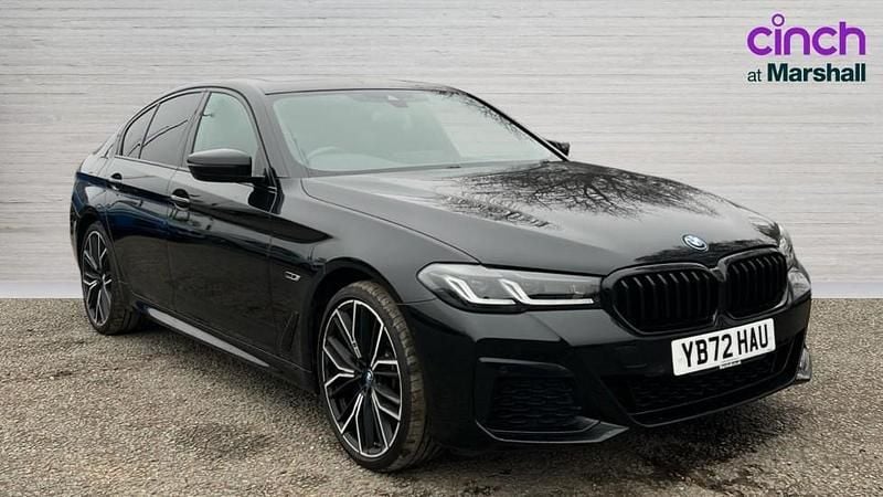 Used BMW 545e M Sport 394 HP (289 kW) 2022 Black Sedan
