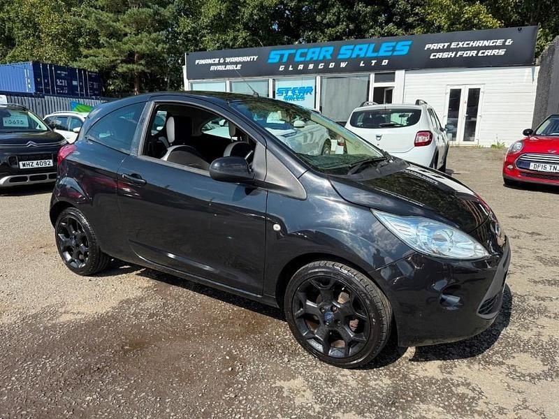 Black Used 2016 Ford Ka Zetec Hatchback | £3,390 (Good price) - Image 1/4