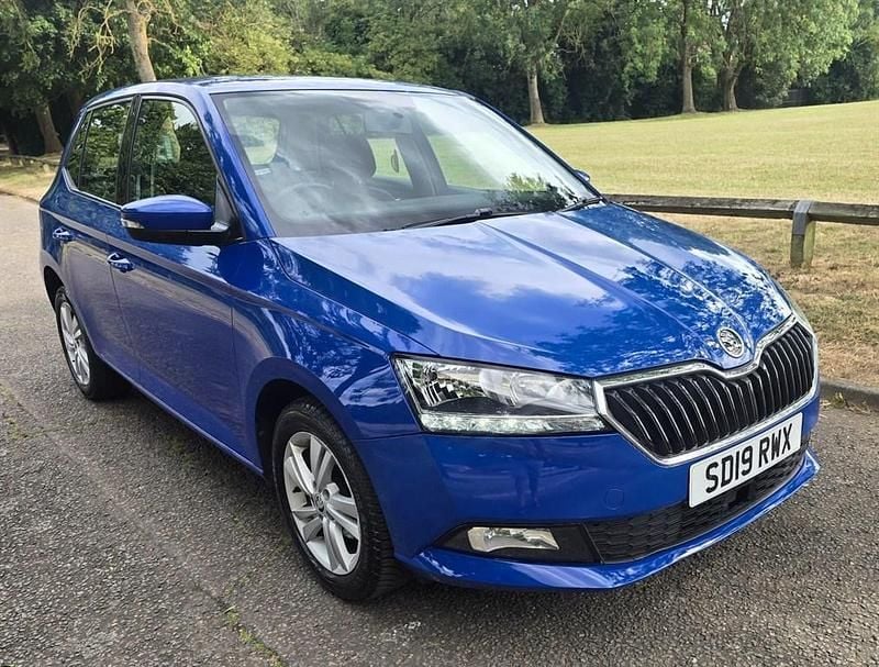 Blue Used 2019 Skoda Fabia SE Hatchback | £5,780 (Super price) - Image 1/4